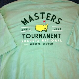 Augusta National Masters Tournament Green Tee
